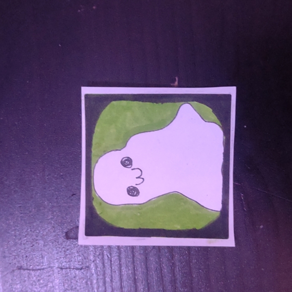 Handmade sticker pack , little ghostie bois - Picture 7 of 7